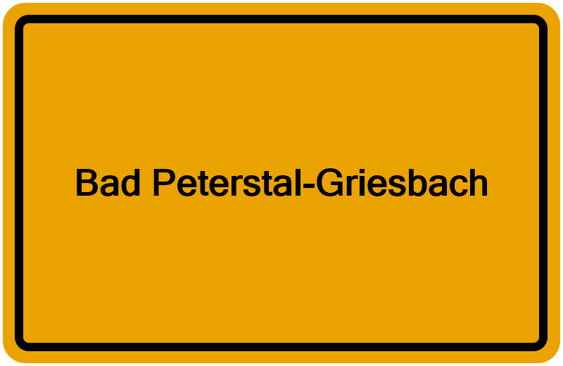 Handelsregister Bad Peterstal-Griesbach